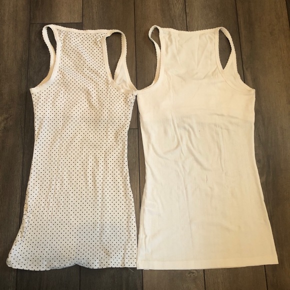 White Tank Top Set - Picture 2 of 3